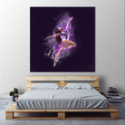 Dancer by Claudio Tosi on GIANT ART - fuchsia digital painting