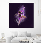 Dancer by Claudio Tosi on GIANT ART - fuchsia digital painting