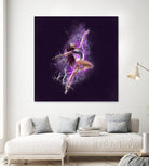 Dancer by Claudio Tosi on GIANT ART - fuchsia digital painting