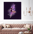 Dancer by Claudio Tosi on GIANT ART - fuchsia digital painting