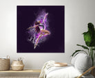 Dancer by Claudio Tosi on GIANT ART - fuchsia digital painting