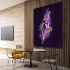 Dancer by Claudio Tosi on GIANT ART - fuchsia digital painting