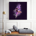 Dancer by Claudio Tosi on GIANT ART - fuchsia digital painting