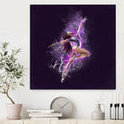 Dancer by Claudio Tosi on GIANT ART - fuchsia digital painting