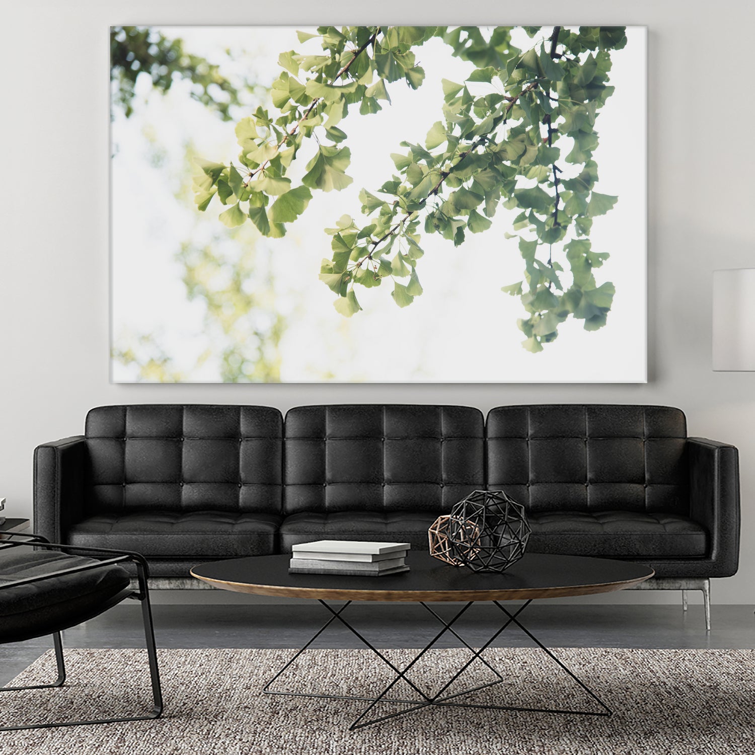 Ginkgo Leaves Dream 1 by Anitas Bellas Art on GIANT ART - coastal