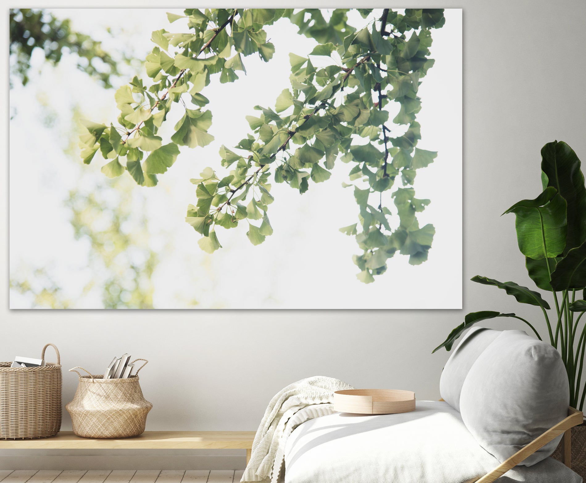 Ginkgo Leaves Dream 1 by Anitas Bellas Art on GIANT ART - coastal