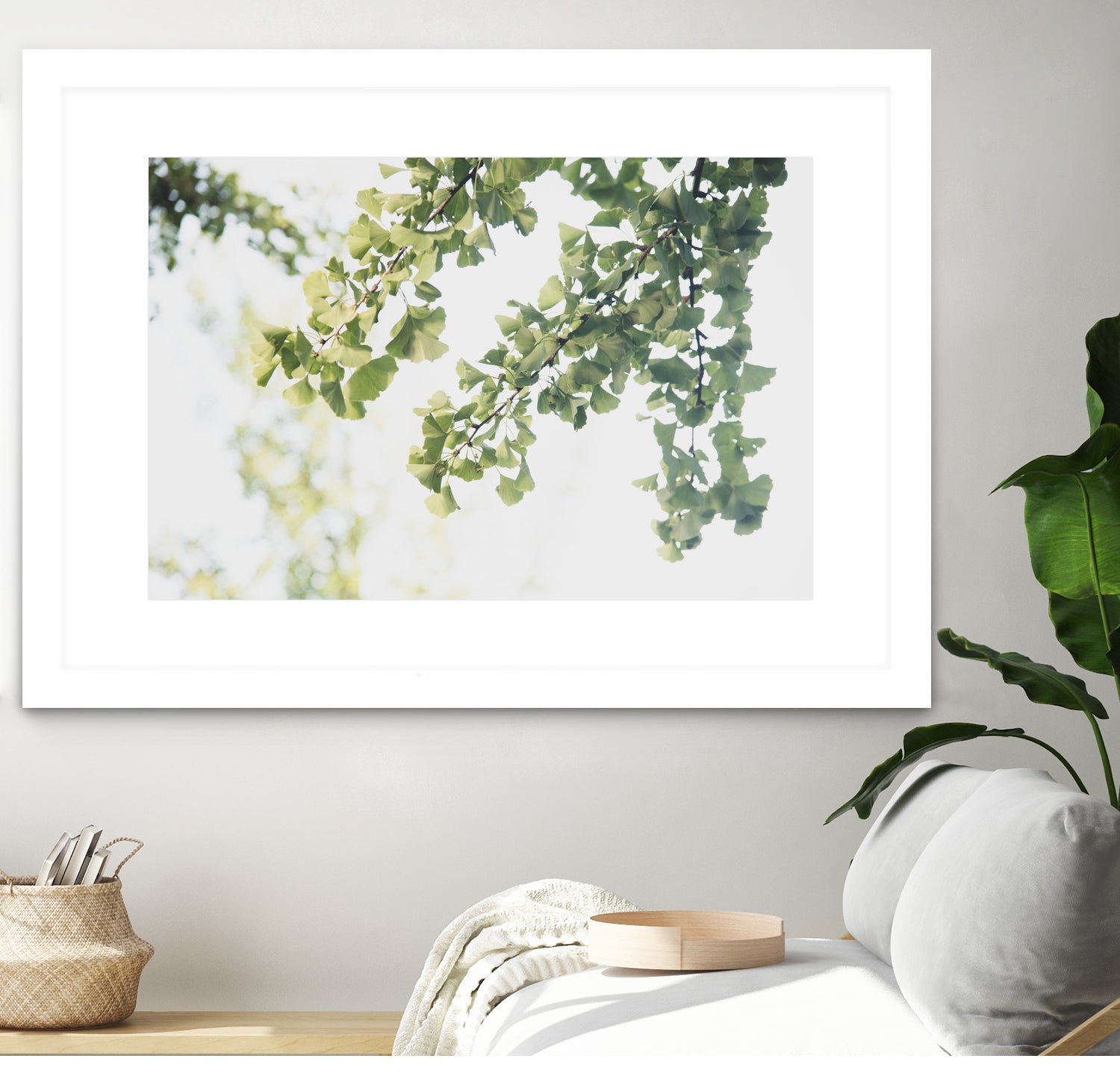 Ginkgo Leaves Dream 1 by Anitas Bellas Art on GIANT ART - coastal