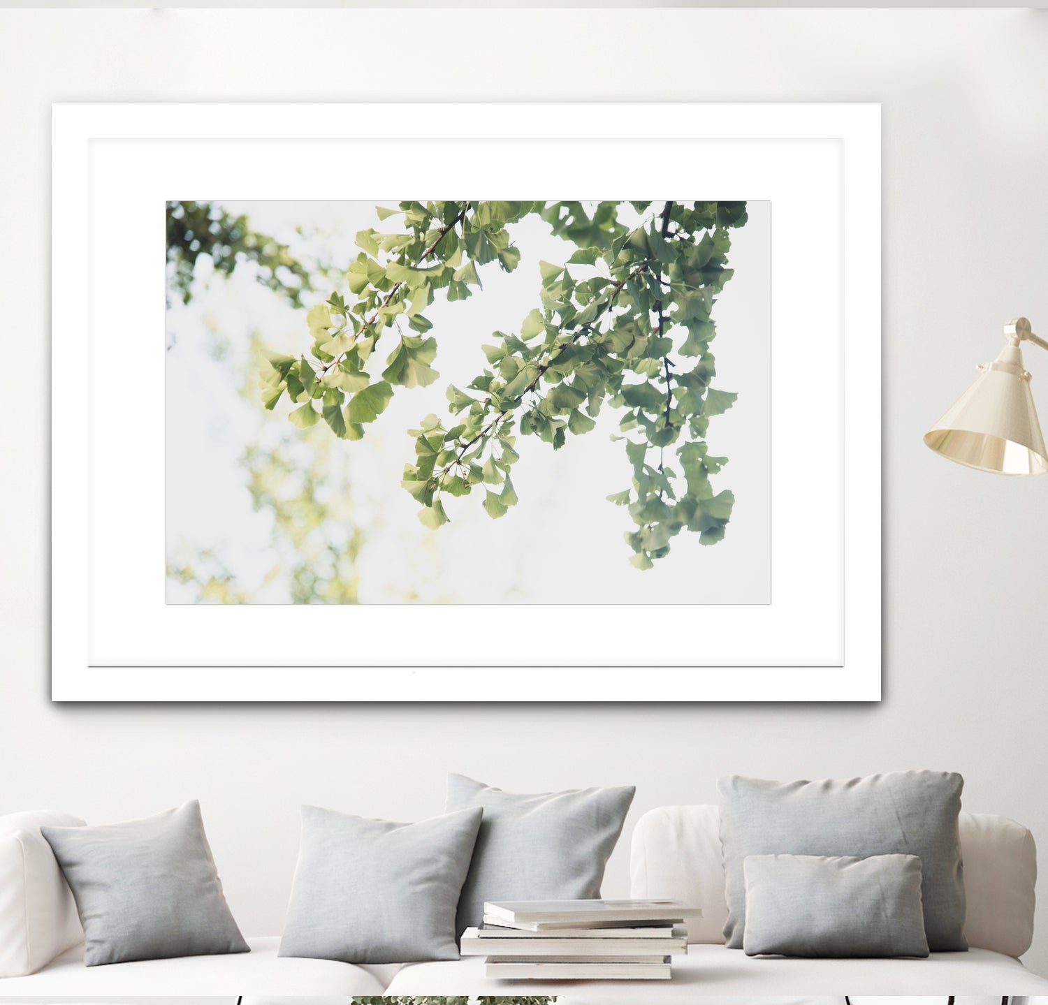 Ginkgo Leaves Dream 1 by Anitas Bellas Art on GIANT ART - coastal