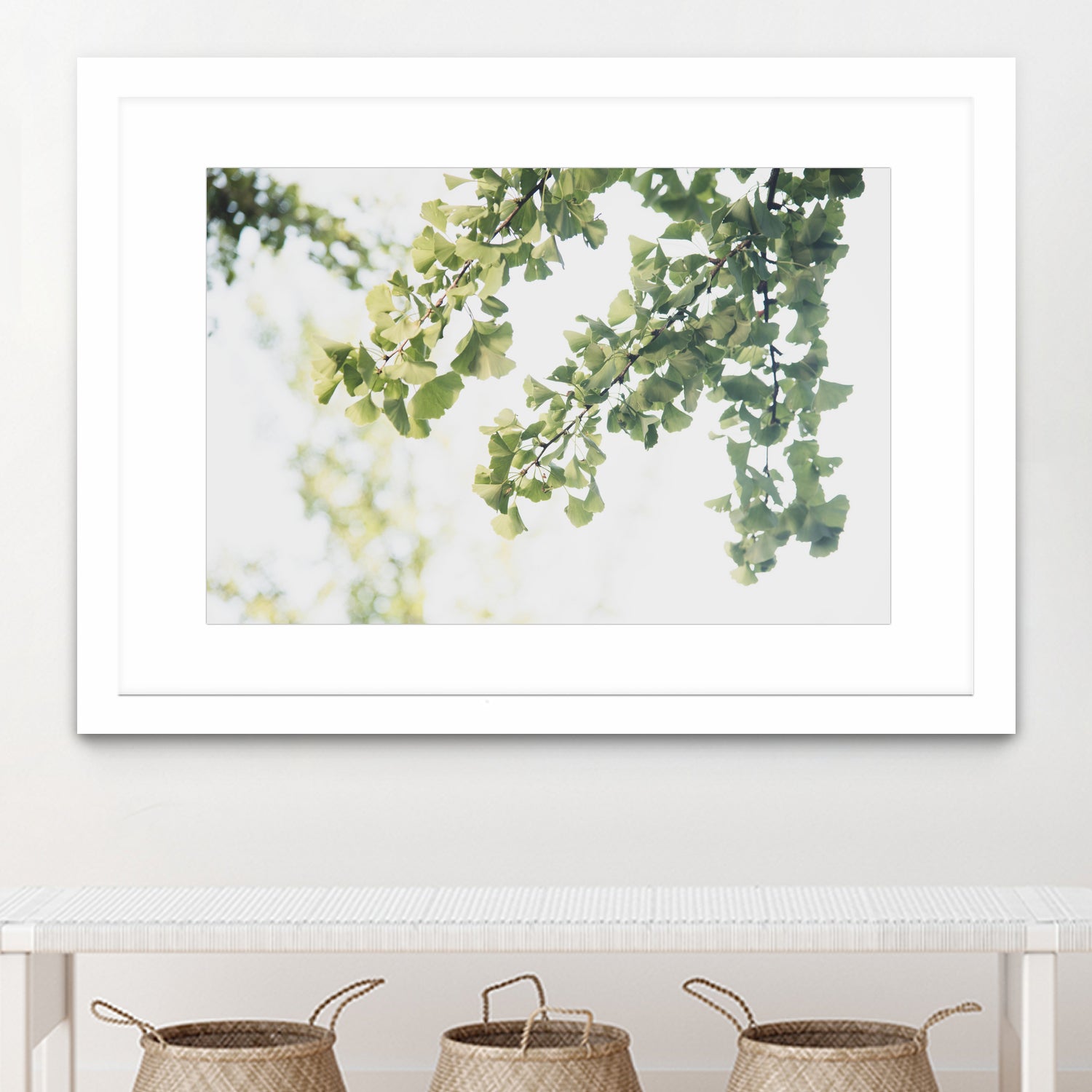 Ginkgo Leaves Dream 1 by Anitas Bellas Art on GIANT ART - coastal