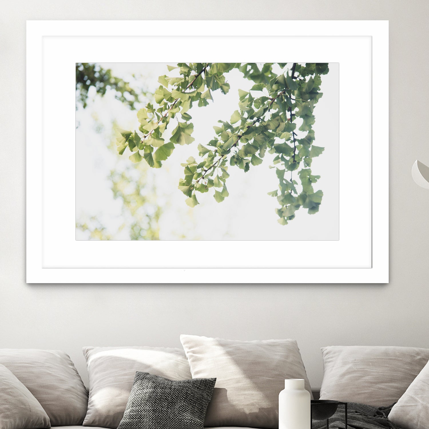 Ginkgo Leaves Dream 1 by Anitas Bellas Art on GIANT ART - coastal