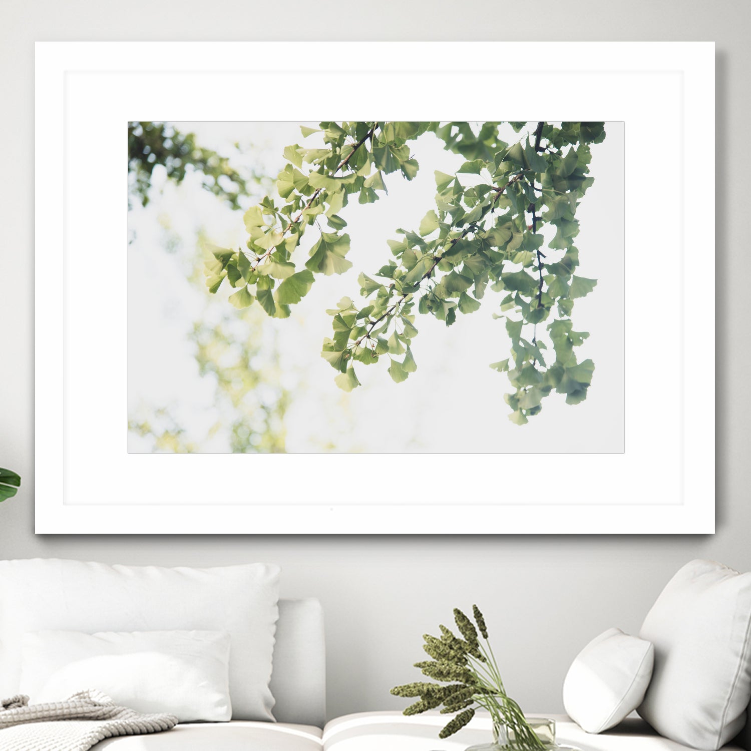 Ginkgo Leaves Dream 1 by Anitas Bellas Art on GIANT ART - coastal