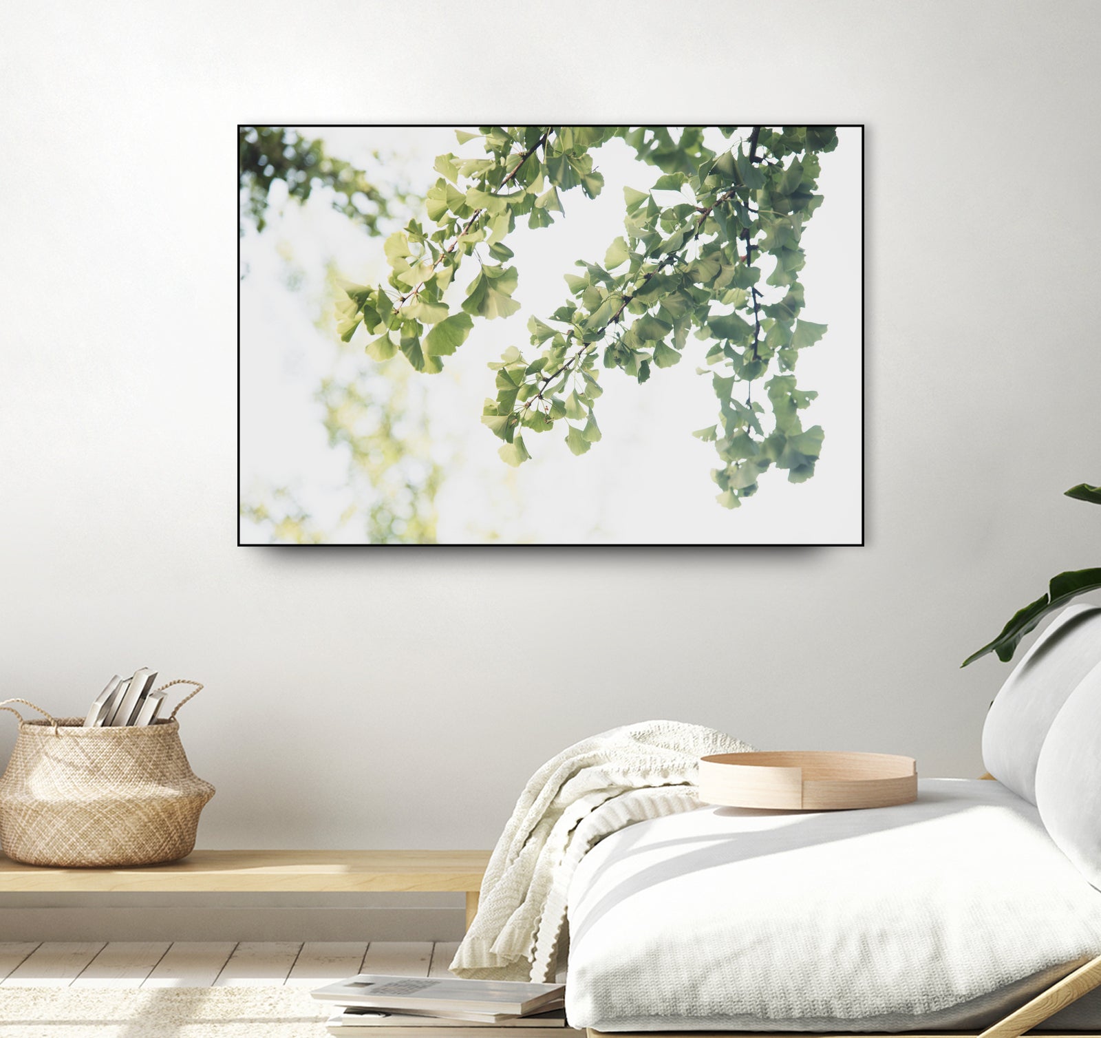 Ginkgo Leaves Dream 1 by Anitas Bellas Art on GIANT ART - coastal