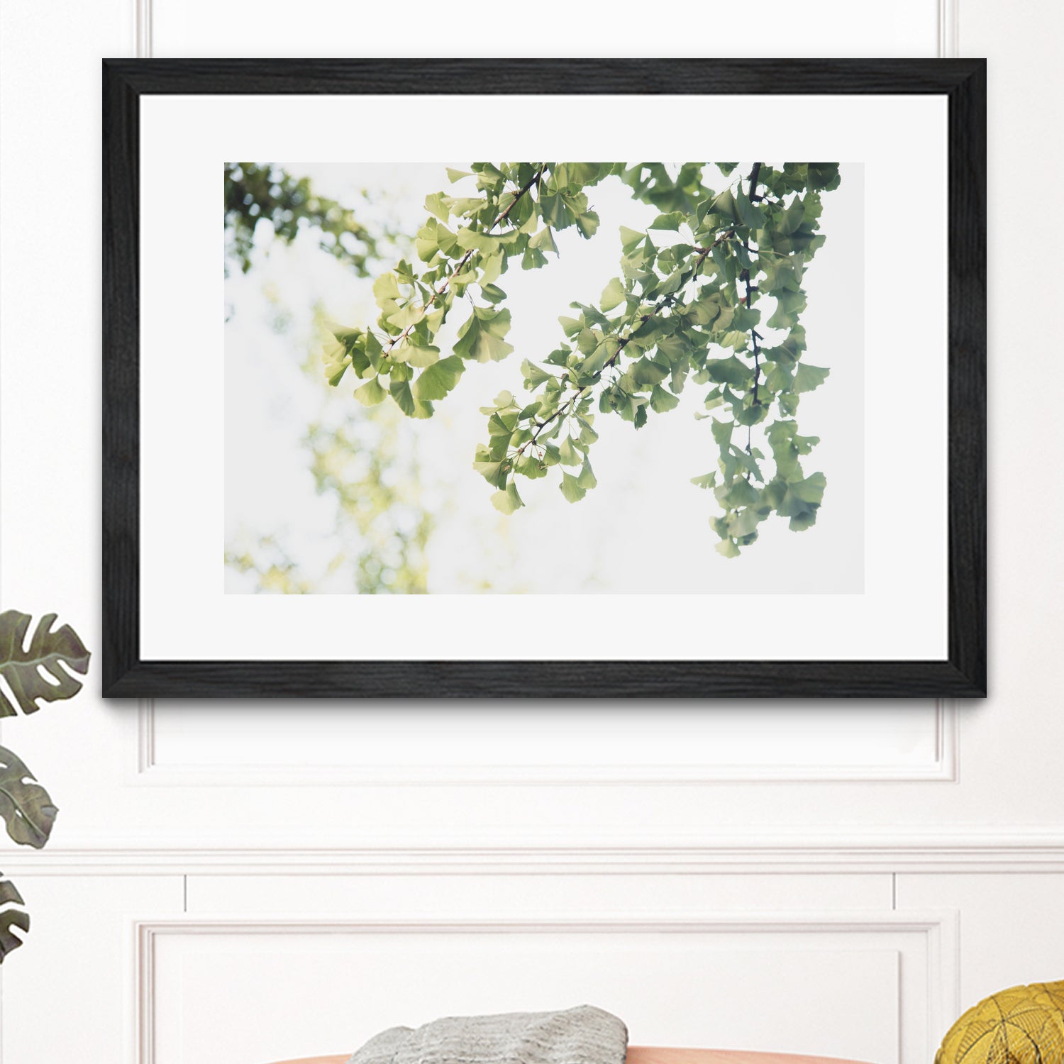 Ginkgo Leaves Dream 1 by Anitas Bellas Art on GIANT ART - coastal