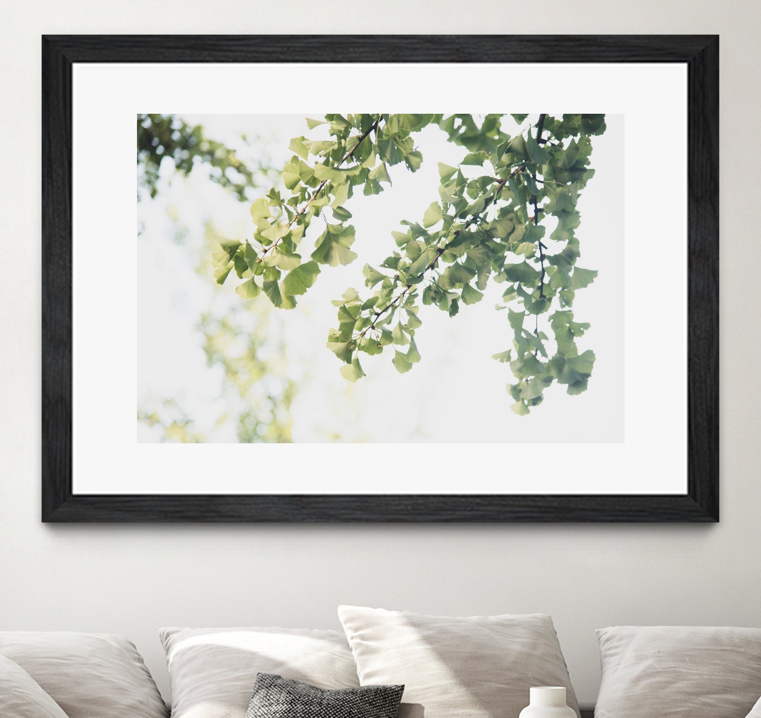 Ginkgo Leaves Dream 1 by Anitas Bellas Art on GIANT ART - coastal