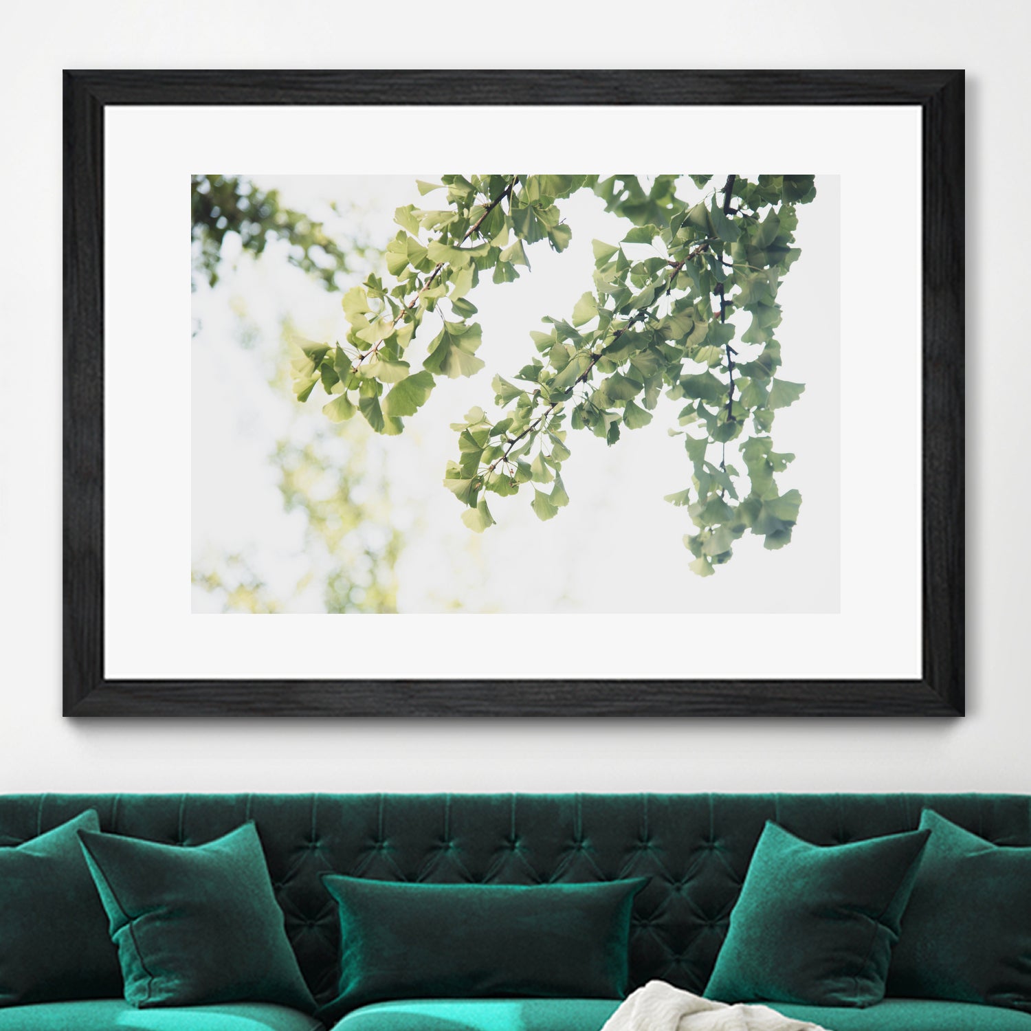 Ginkgo Leaves Dream 1 by Anitas Bellas Art on GIANT ART - coastal