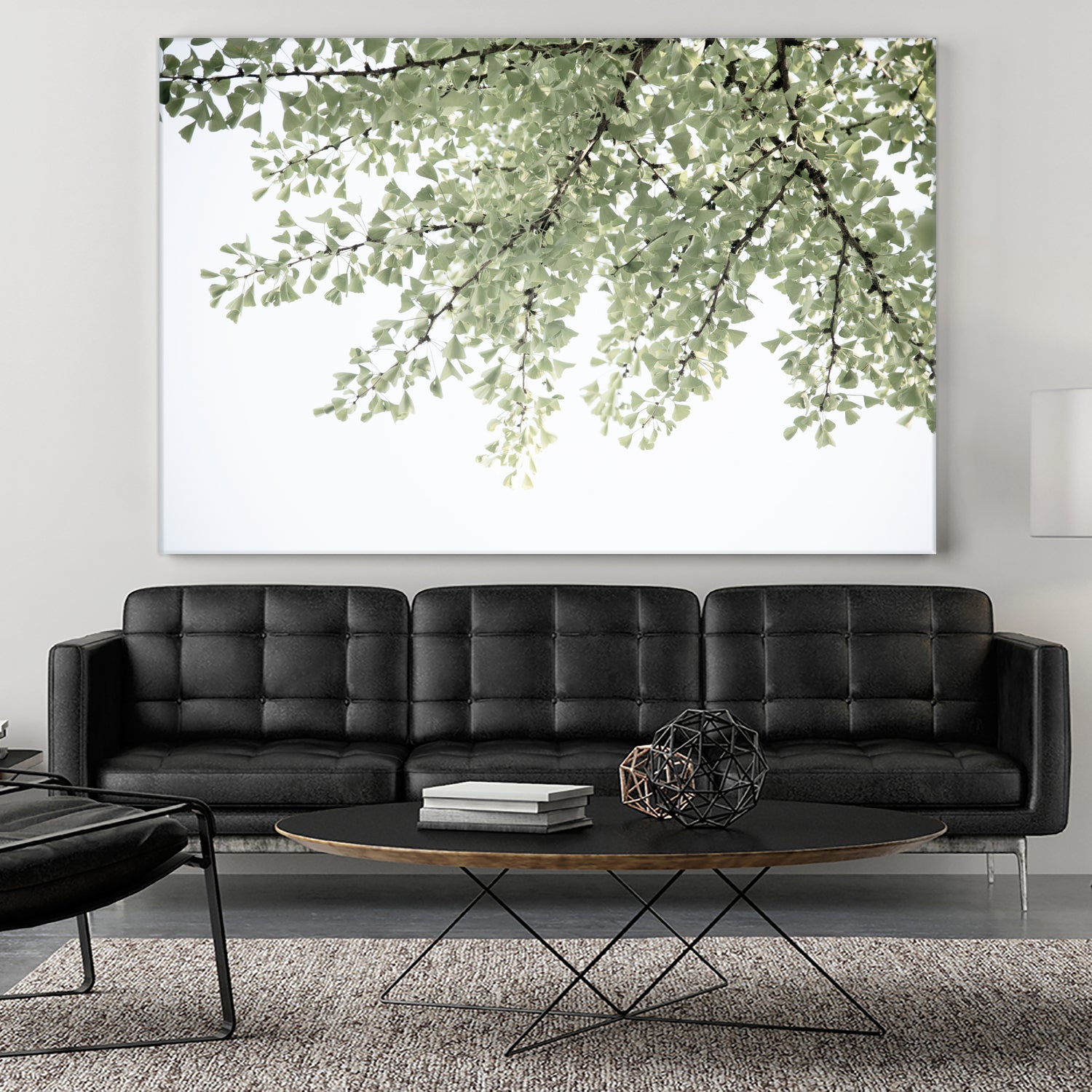 Ginkgo Leaves Dream 4 by Anitas Bellas Art on GIANT ART - coastal