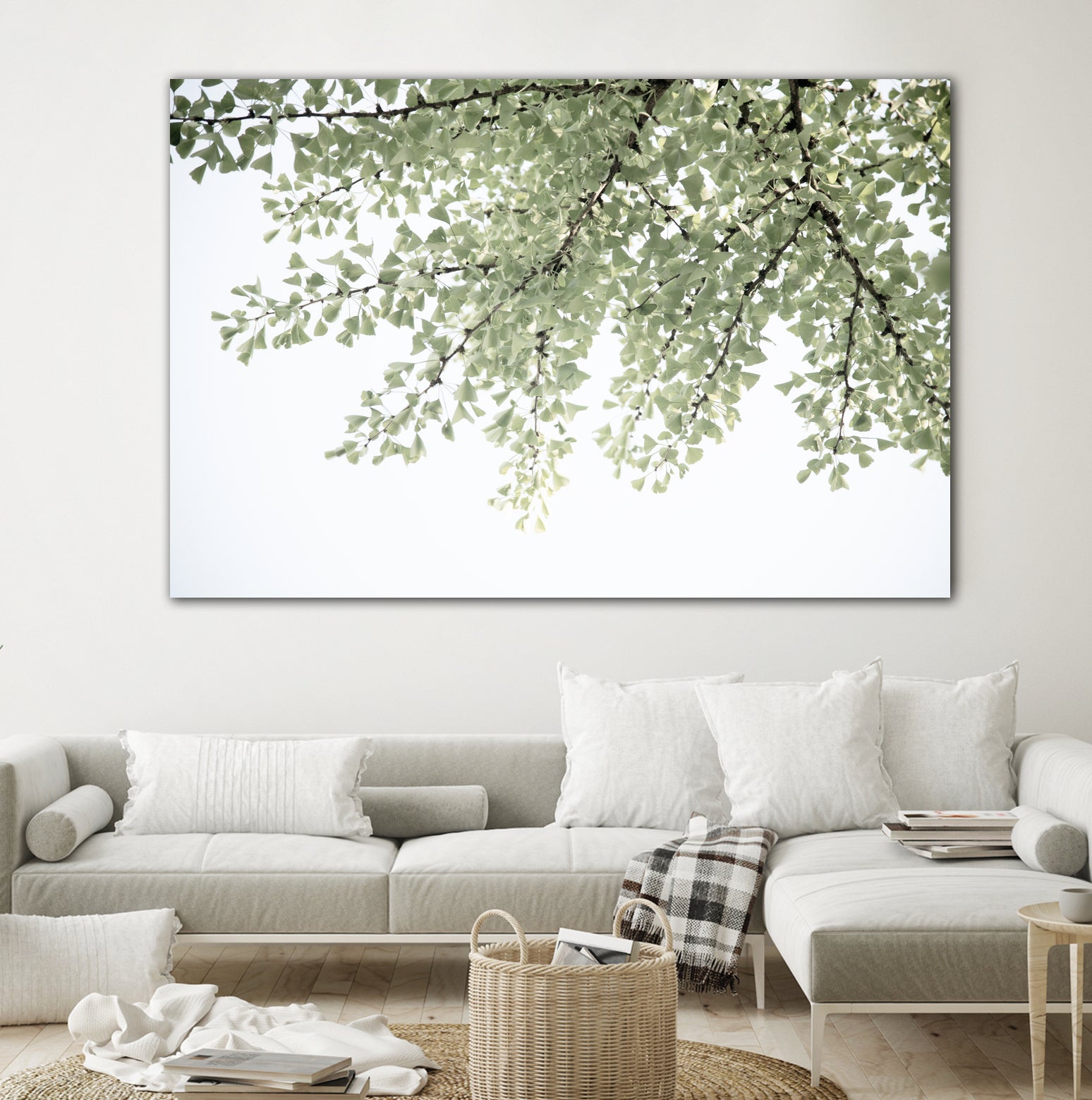 Ginkgo Leaves Dream 4 by Anitas Bellas Art on GIANT ART - coastal