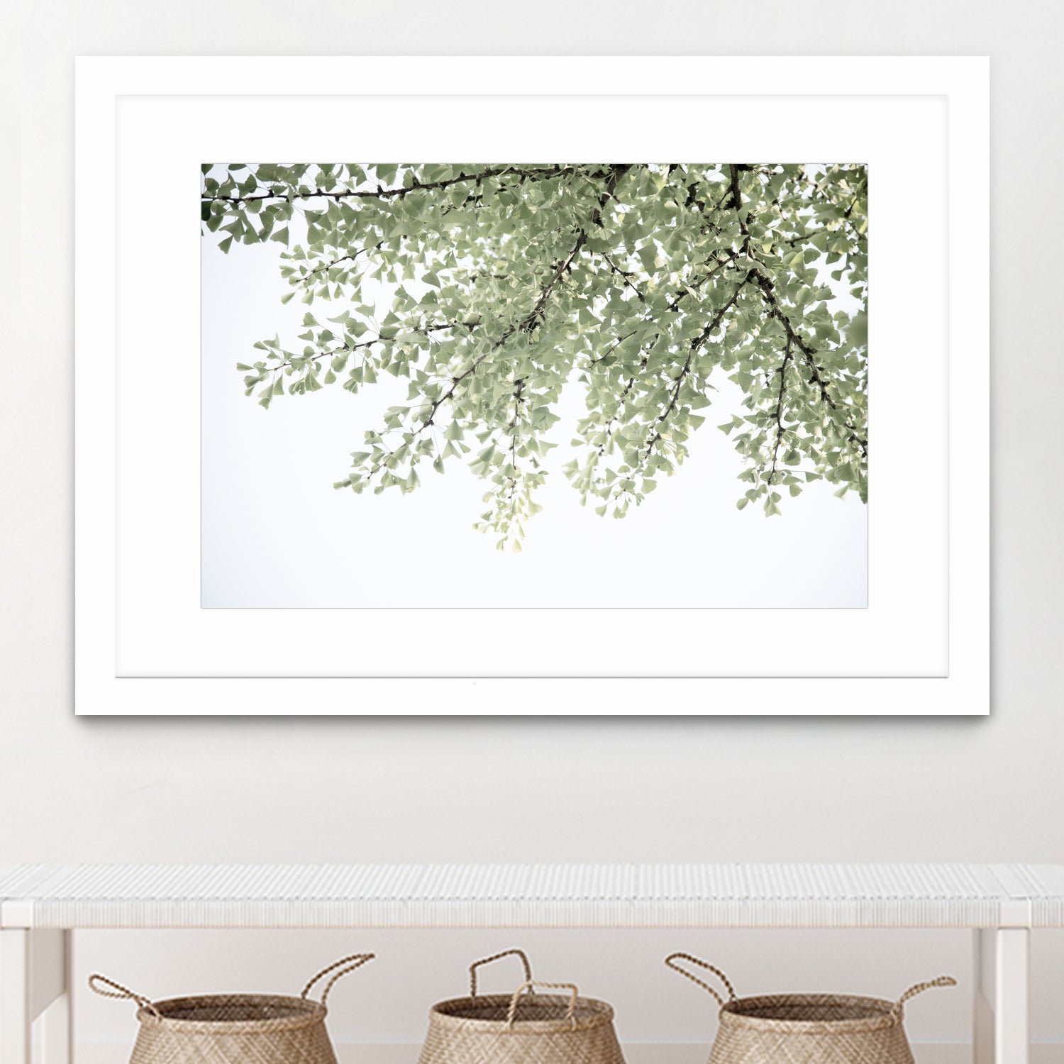 Ginkgo Leaves Dream 4 by Anitas Bellas Art on GIANT ART - coastal