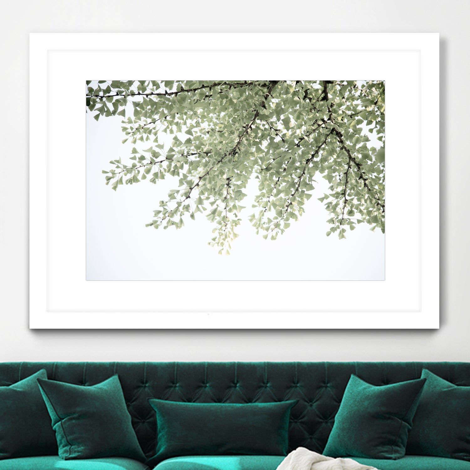 Ginkgo Leaves Dream 4 by Anitas Bellas Art on GIANT ART - coastal