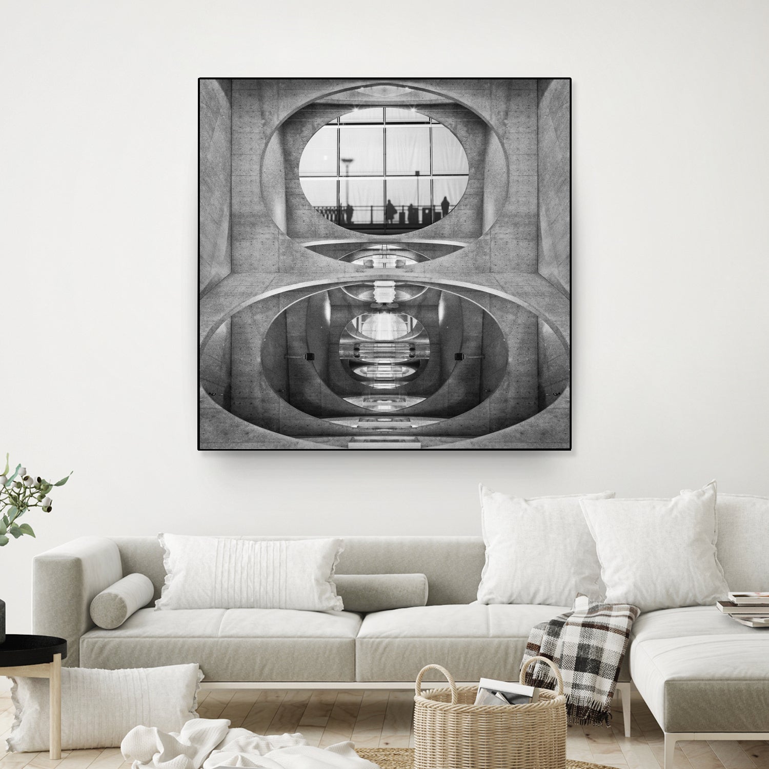 Oval City by Dariusz Klimczak on GIANT ART - gray photo illustration