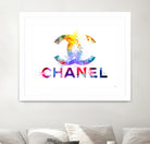 Chanel by Daniel Janda on GIANT ART - pink mixed media