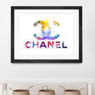 Chanel by Daniel Janda on GIANT ART - pink mixed media