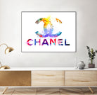 Chanel by Daniel Janda on GIANT ART - pink mixed media