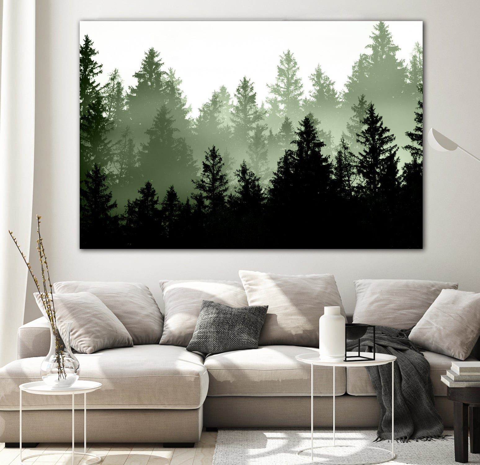 Green Forest Dream 1 by Anitas Bellas Art on GIANT ART - coastal