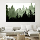 Green Forest Dream 1 by Anitas Bellas Art on GIANT ART - coastal