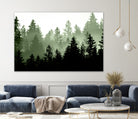 Green Forest Dream 1 by Anitas Bellas Art on GIANT ART - coastal