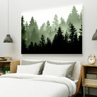 Green Forest Dream 1 by Anitas Bellas Art on GIANT ART - coastal