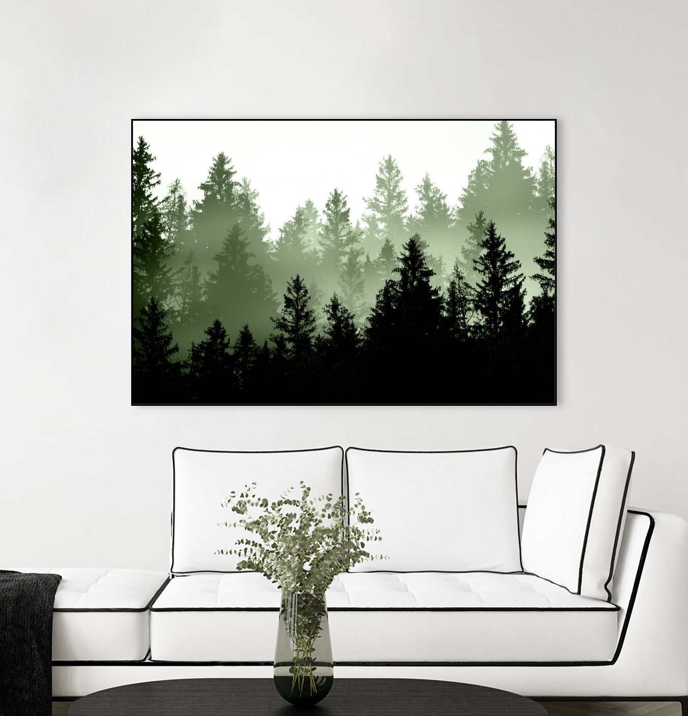 Green Forest Dream 1 by Anitas Bellas Art on GIANT ART - coastal