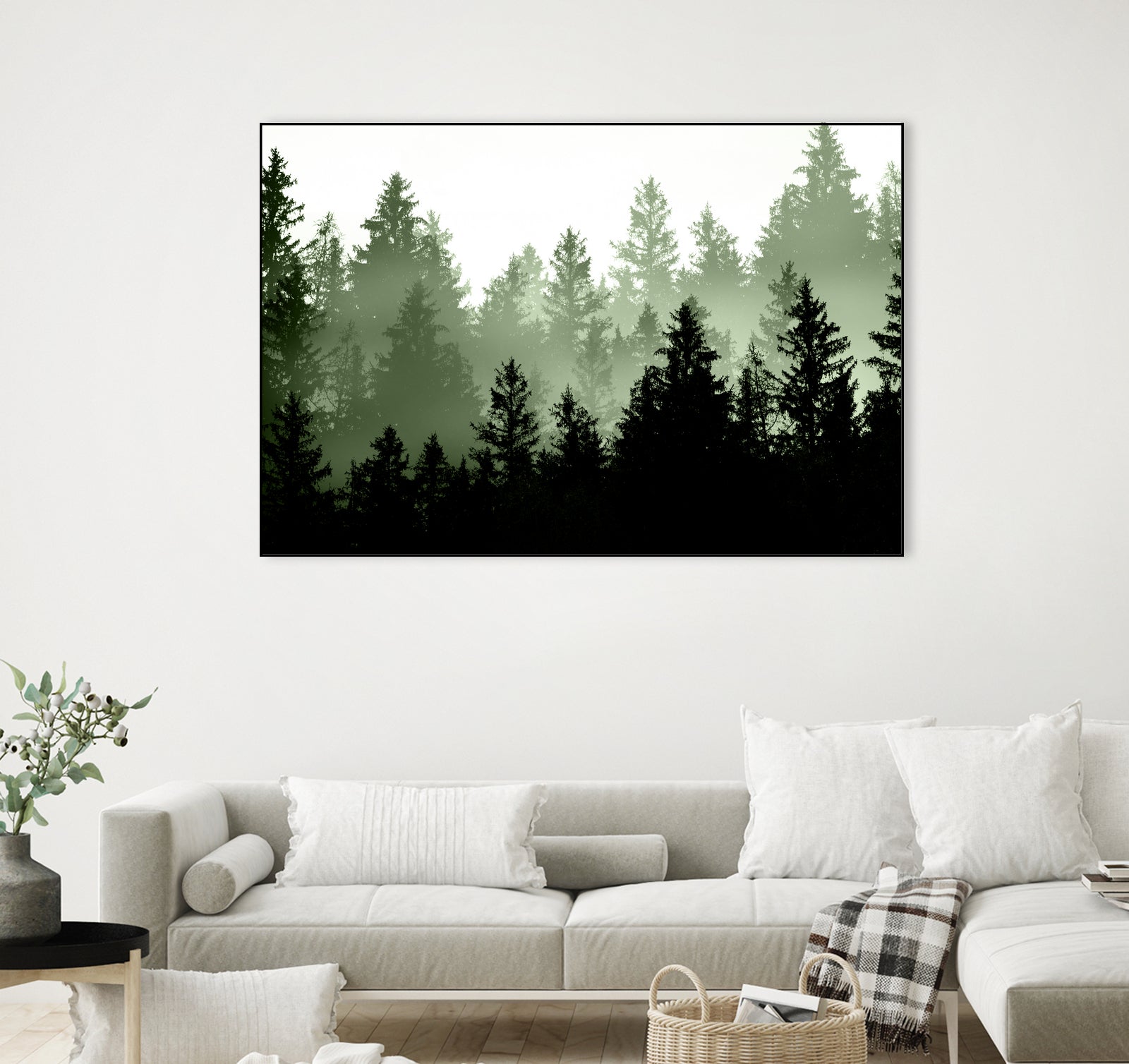 Green Forest Dream 1 by Anitas Bellas Art on GIANT ART - coastal