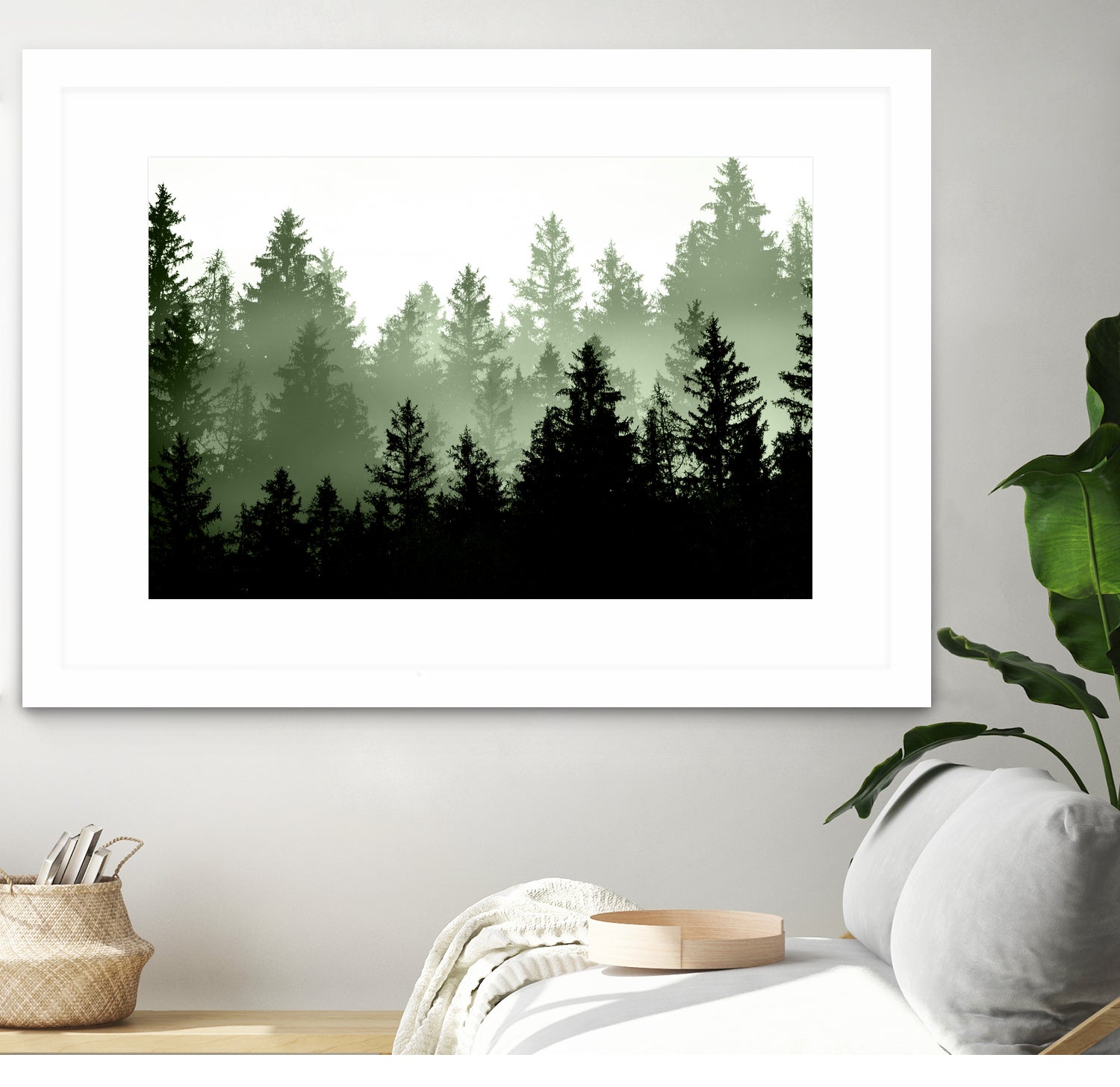 Green Forest Dream 1 by Anitas Bellas Art on GIANT ART - coastal