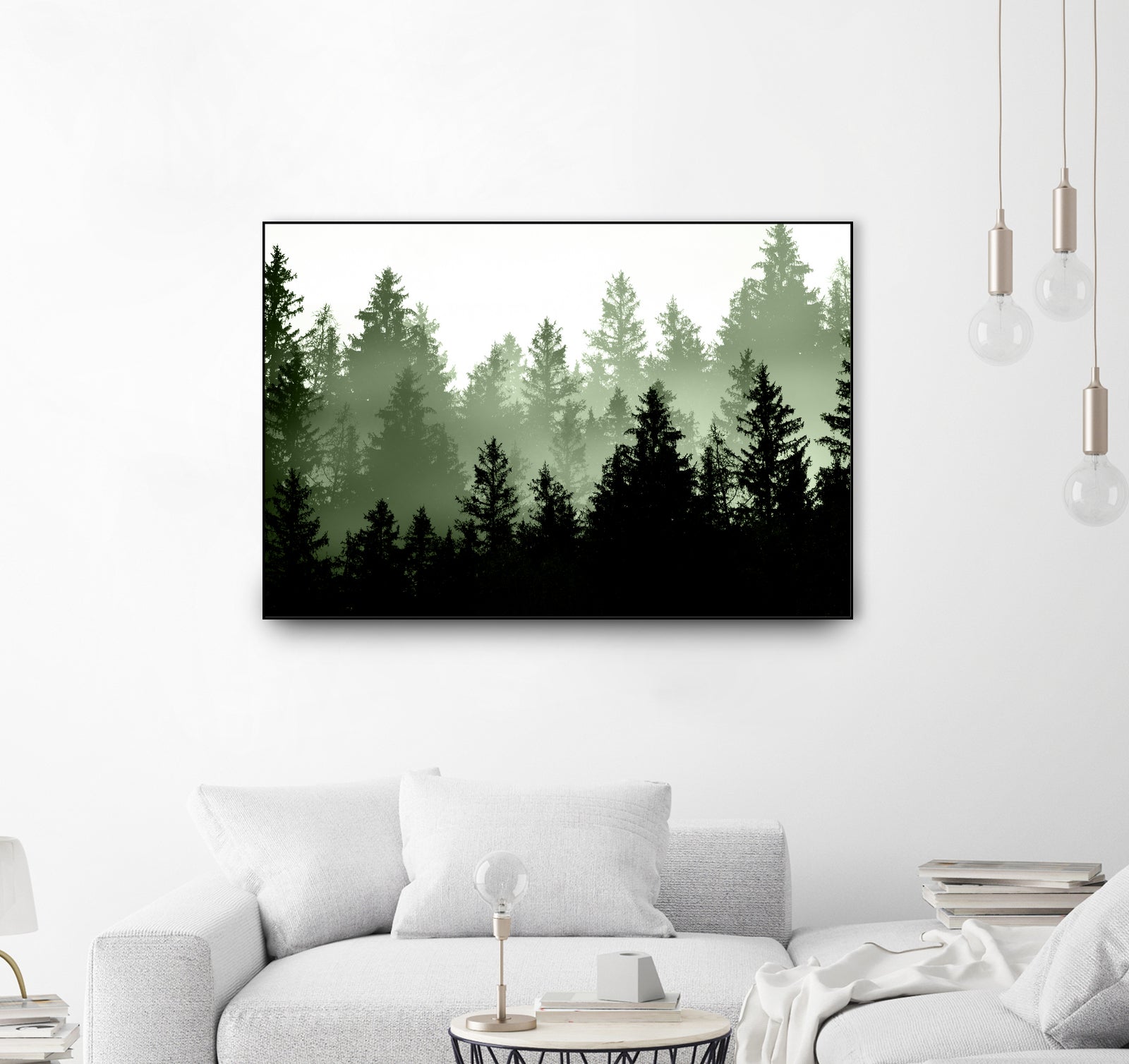 Green Forest Dream 1 by Anitas Bellas Art on GIANT ART - coastal