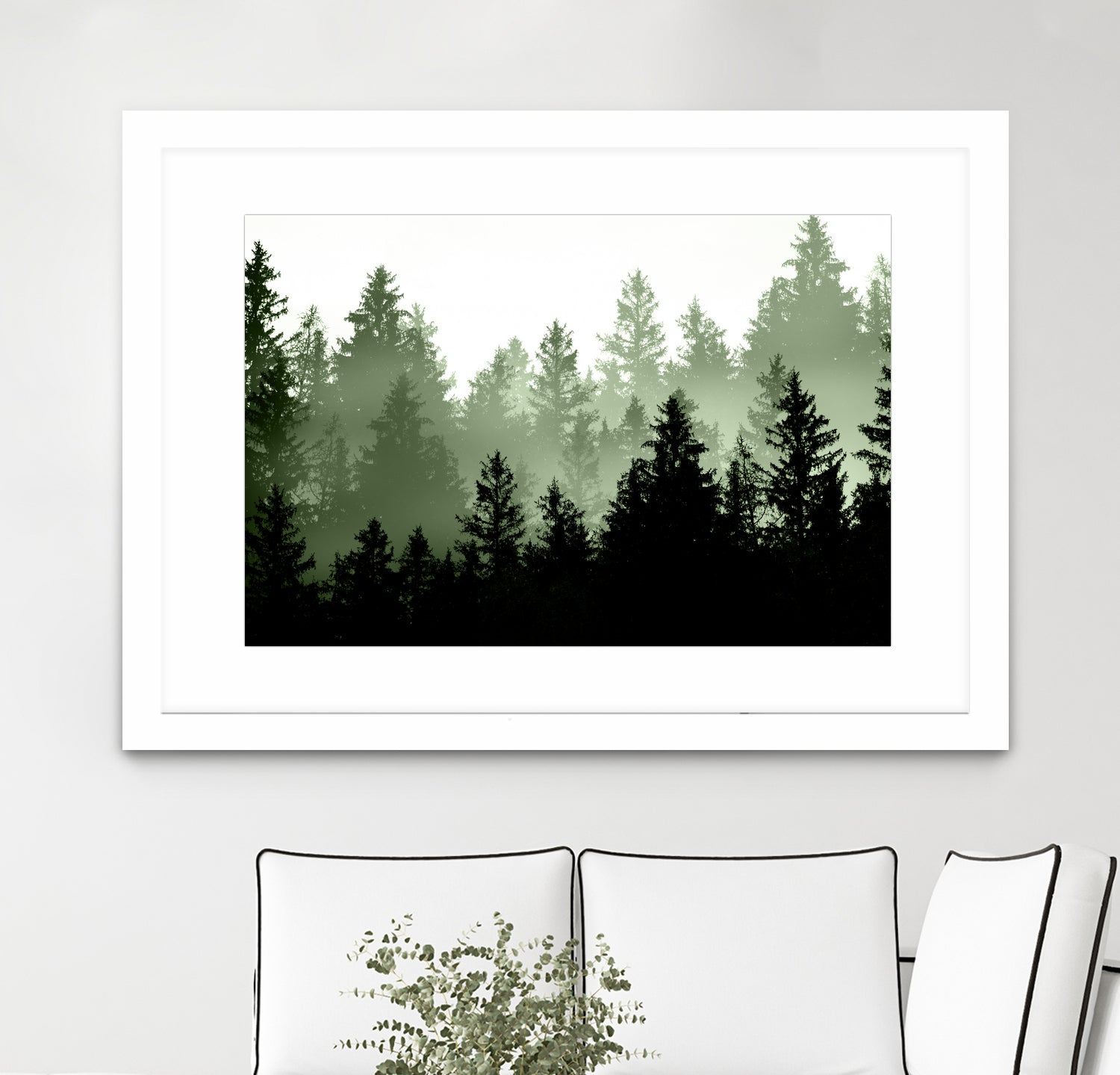 Green Forest Dream 1 by Anitas Bellas Art on GIANT ART - coastal