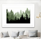 Green Forest Dream 1 by Anitas Bellas Art on GIANT ART - coastal