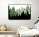 Green Forest Dream 1 by Anitas Bellas Art on GIANT ART - coastal