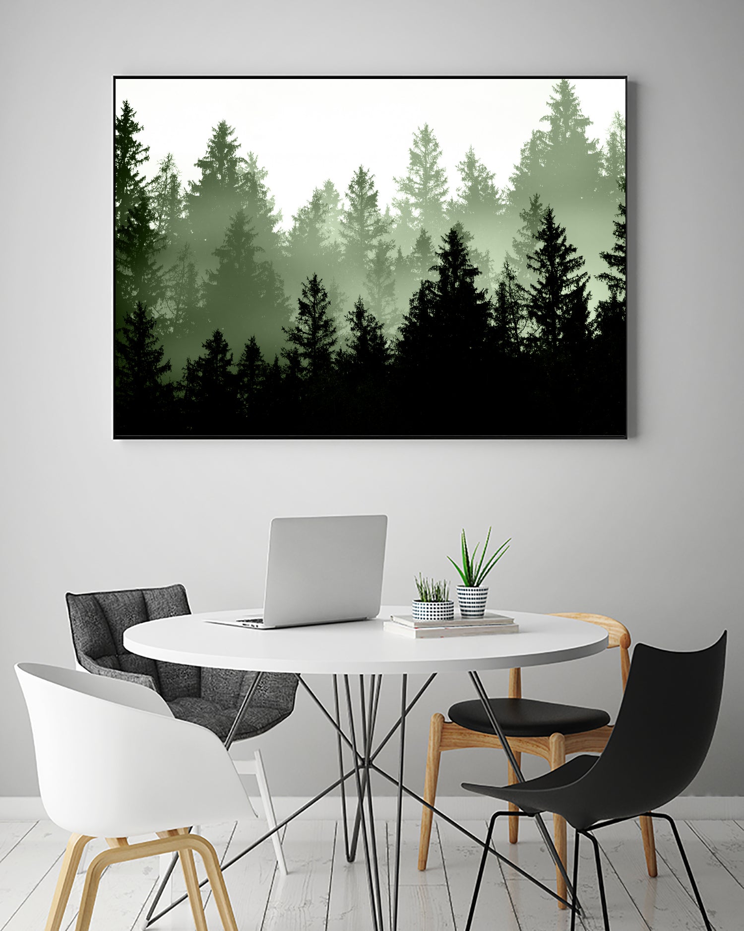 Green Forest Dream 1 by Anitas Bellas Art on GIANT ART - coastal