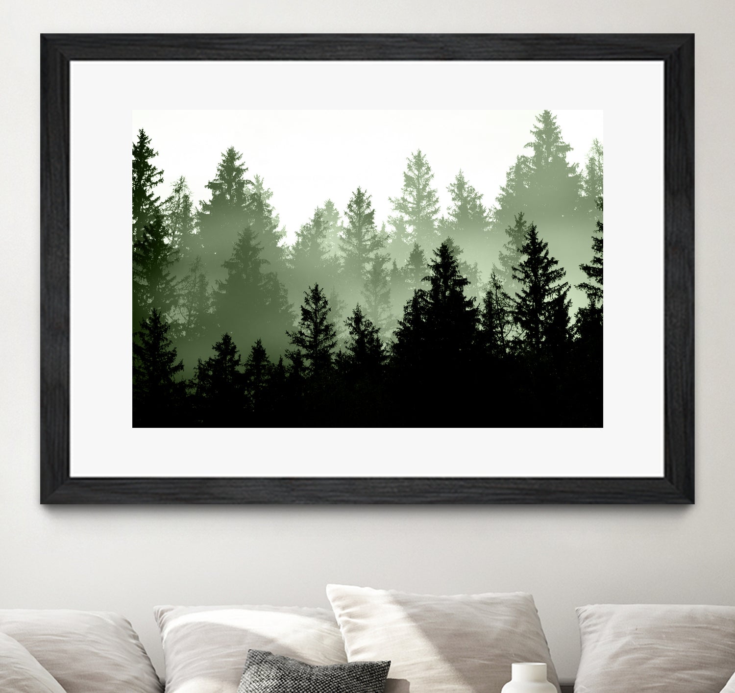 Green Forest Dream 1 by Anitas Bellas Art on GIANT ART - coastal