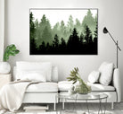 Green Forest Dream 1 by Anitas Bellas Art on GIANT ART - coastal