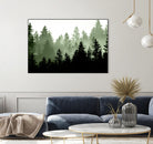 Green Forest Dream 1 by Anitas Bellas Art on GIANT ART - coastal