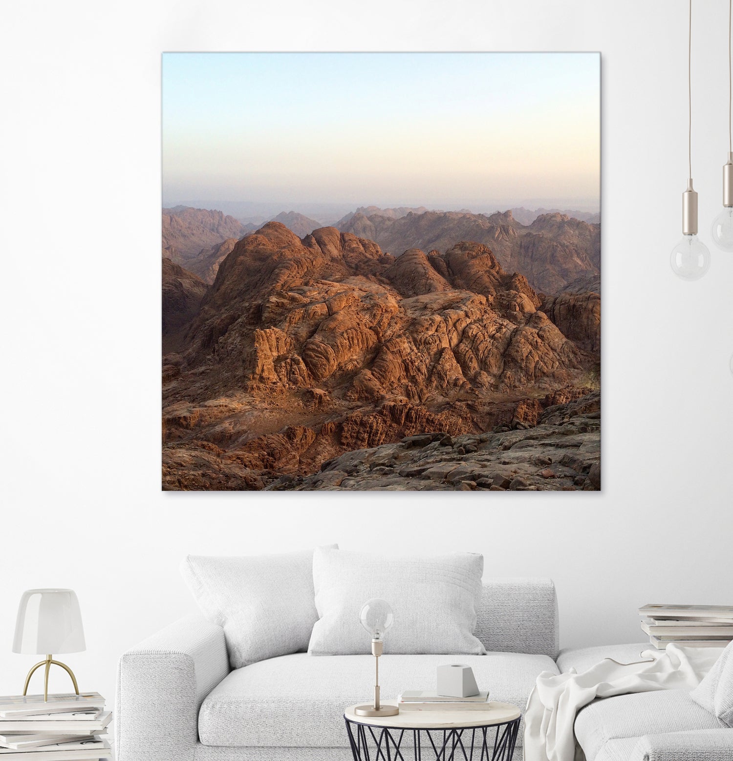 The Sinai Mountains by Mikhail Zhirnov on GIANT ART - brown photo illustration