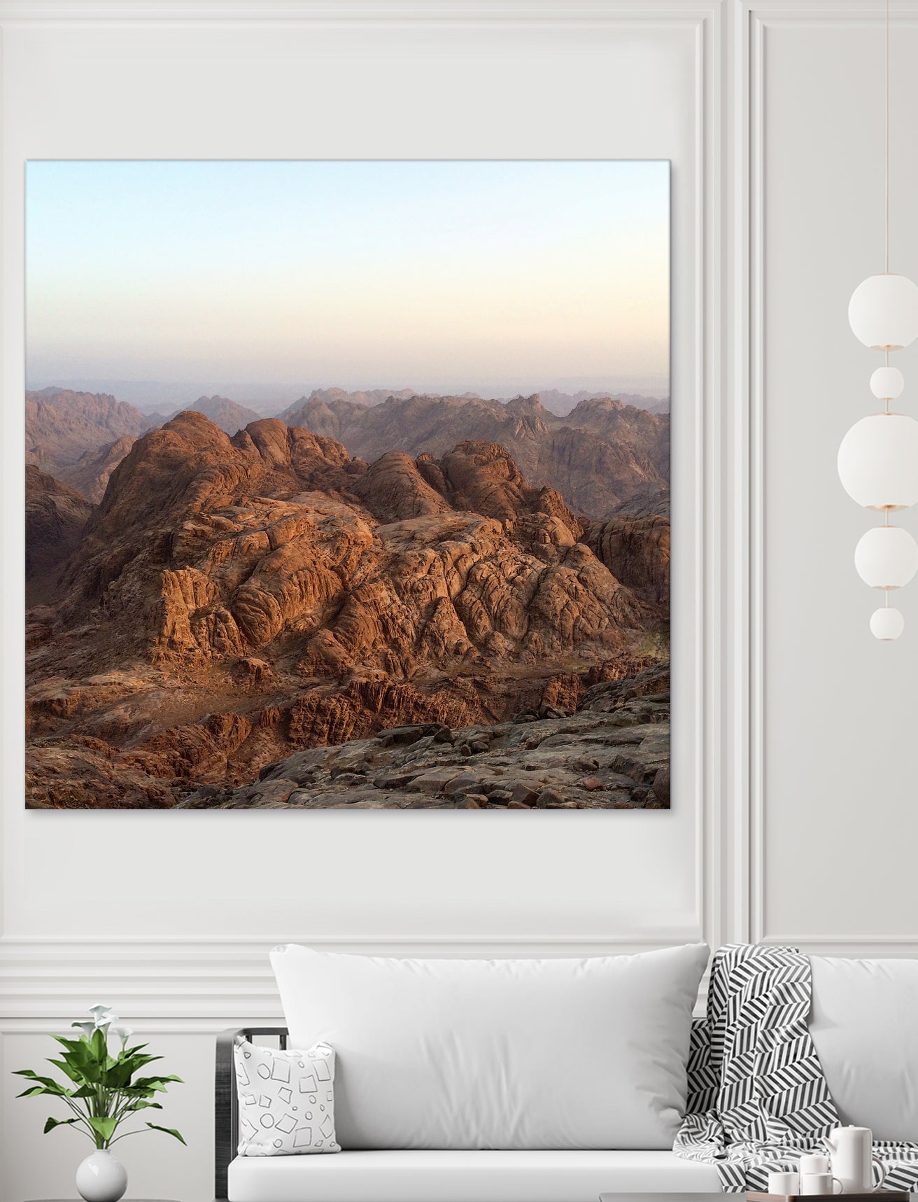 The Sinai Mountains by Mikhail Zhirnov on GIANT ART - brown photo illustration