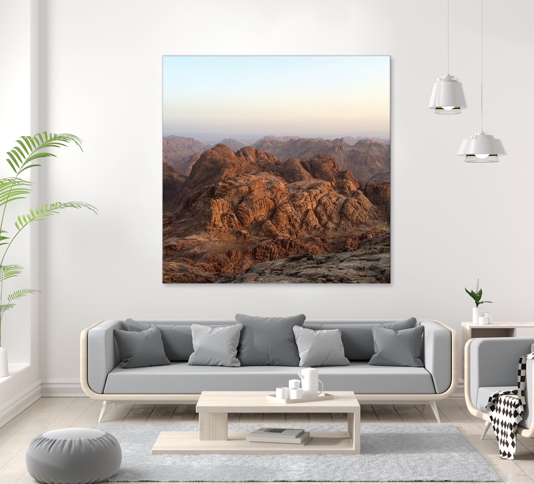 The Sinai Mountains by Mikhail Zhirnov on GIANT ART - brown photo illustration