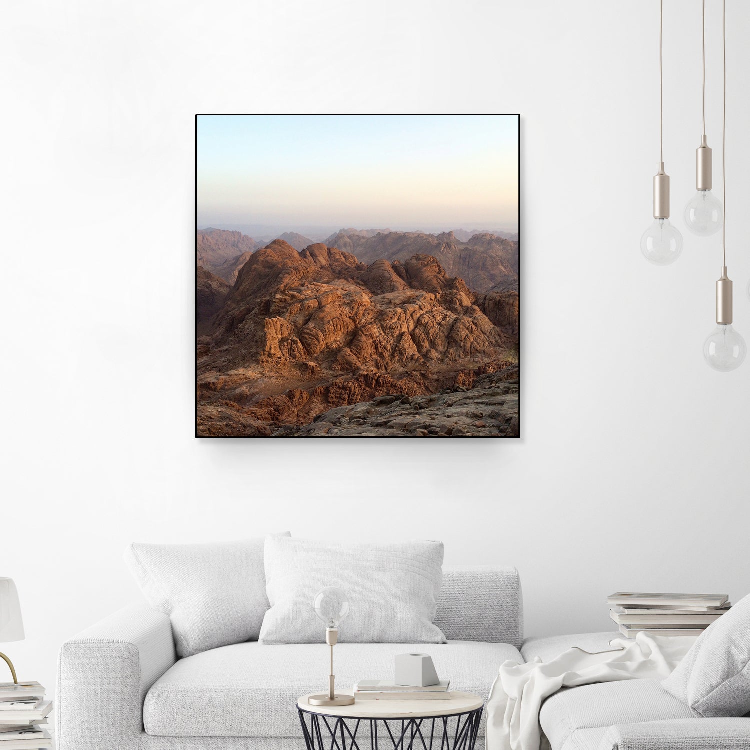 The Sinai Mountains by Mikhail Zhirnov on GIANT ART - brown photo illustration