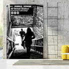 Subway Shadows by Karol Livote on GIANT ART - black photo manipulation