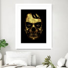 Angry Skull Monster Poster by Daniel Ferreira-Leites on GIANT ART - black photo manipulation