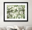 Modern Vintage Tropical Jungle Leaves 1 by Anitas Bellas Art on GIANT ART - coastal