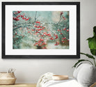 berries in snow by Amy Buxton on GIANT ART - red photo illustration